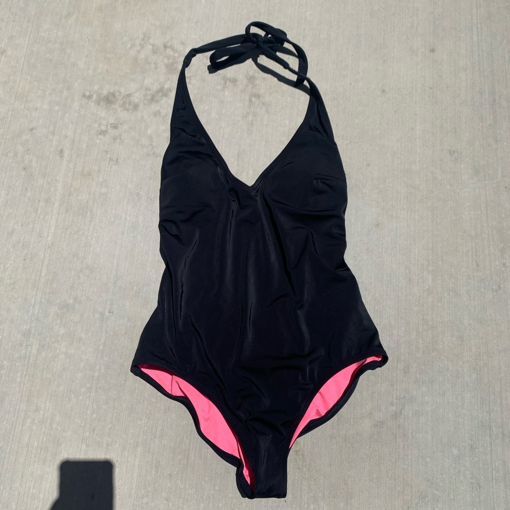 PINK Victoria’s Secret halter tie swimsuit